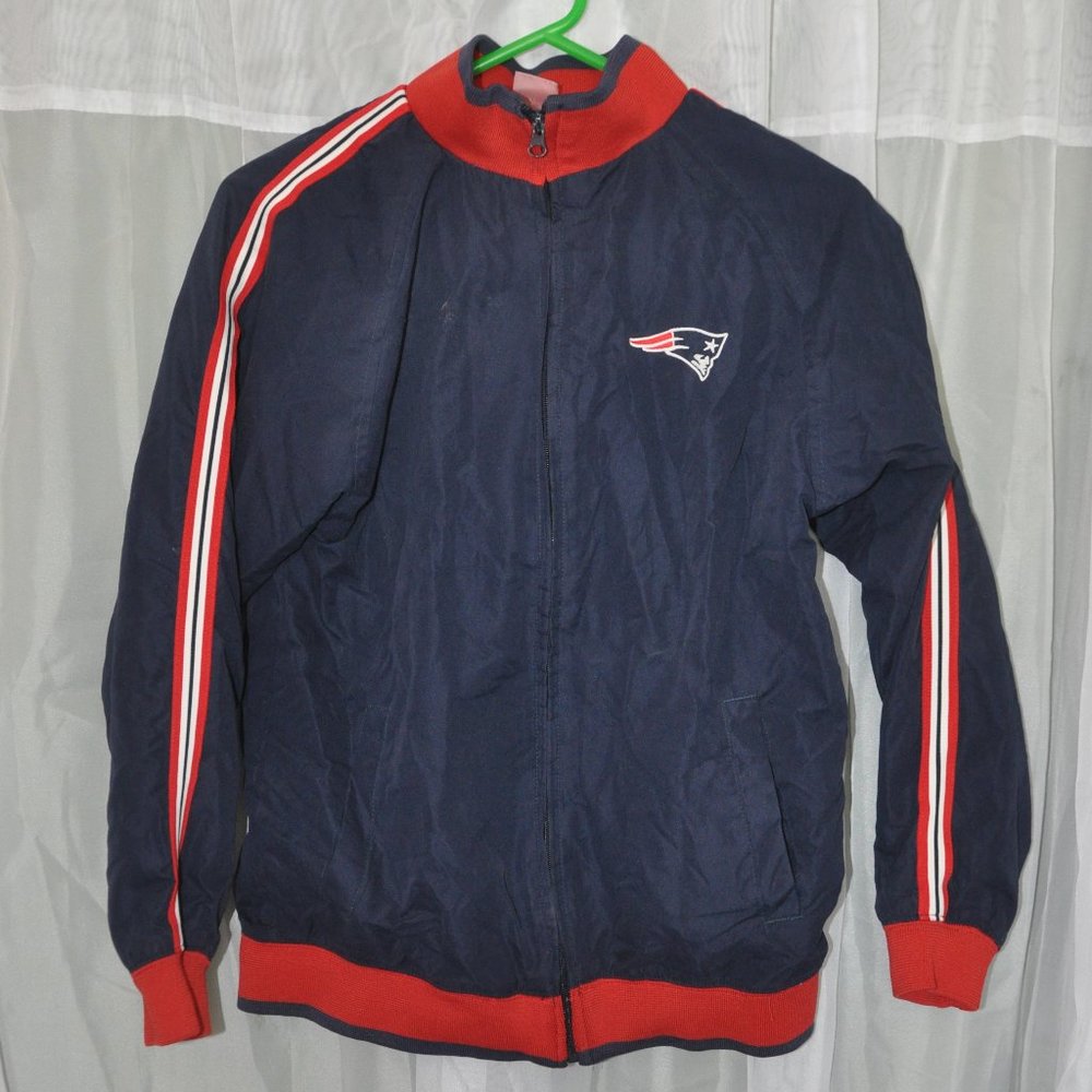 New England Patriots zip-up jacket